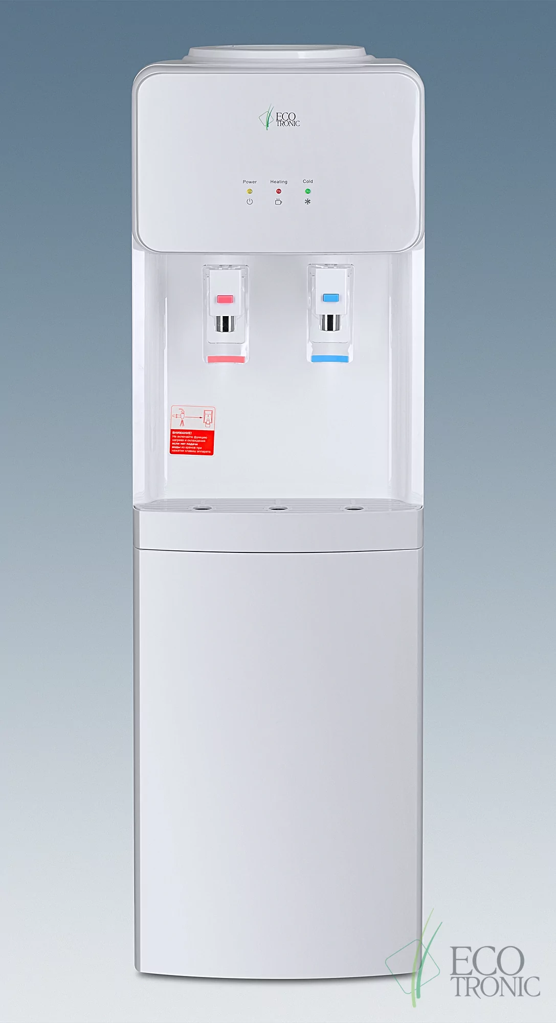 Кулер Ecotronic J21-LCE white-grey
